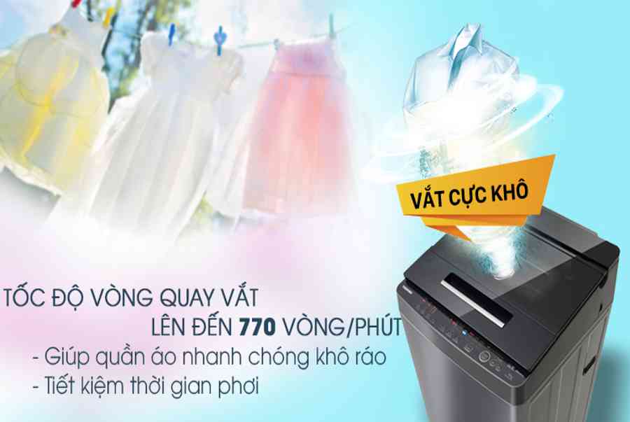 Máy giặt Toshiba Inverter 10 kg AW-DUH1100GV giá rẻ tại Điện Máy Đất Việt