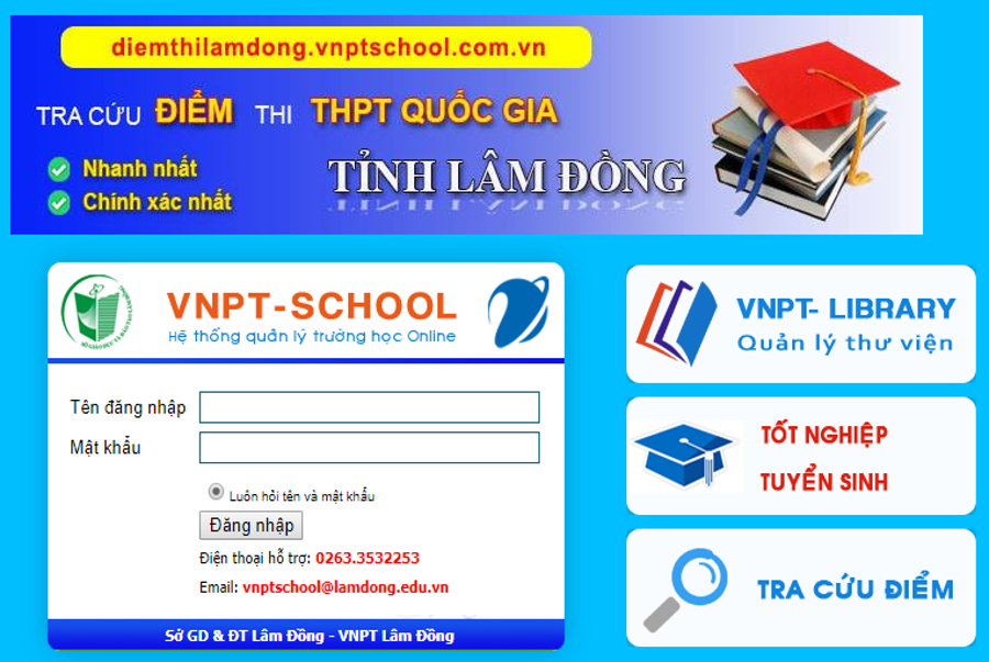 Tra cứu VNPT School | Sổ liên lạc điện tử – xem điểm 24/7