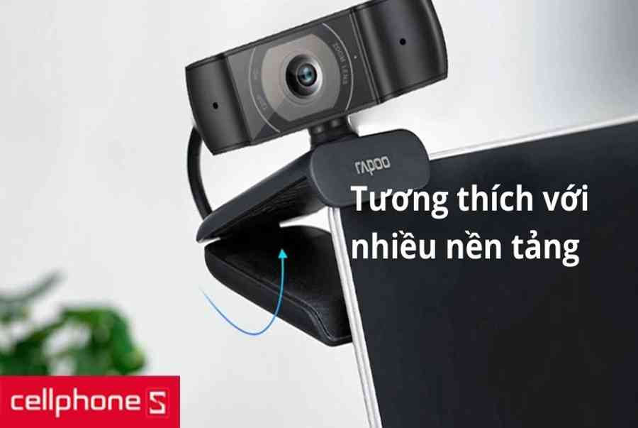 Webcam Rapoo C200 HD 720p | Giá rẻ