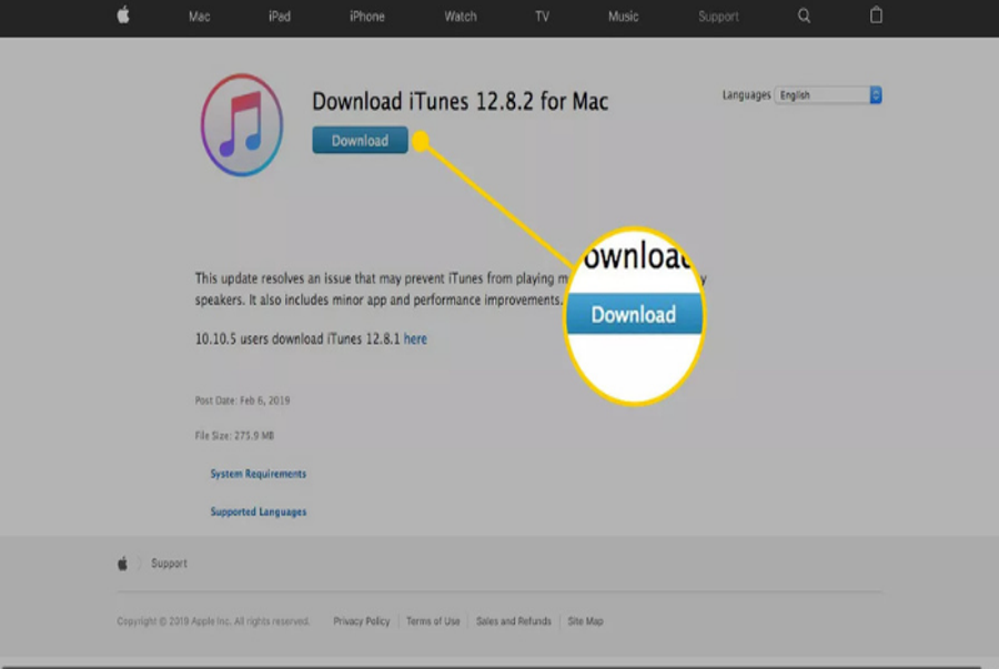 Hướng dẫn cách cài đặt iTunes cho Macbook