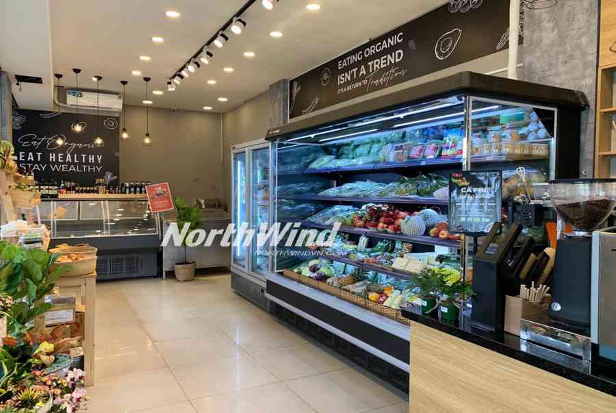 Tủ mát trưng bày siêu thị – NorthWind